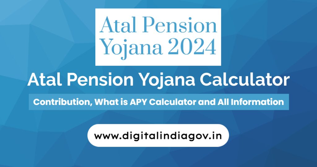 Calculator Atal Pension Yojana