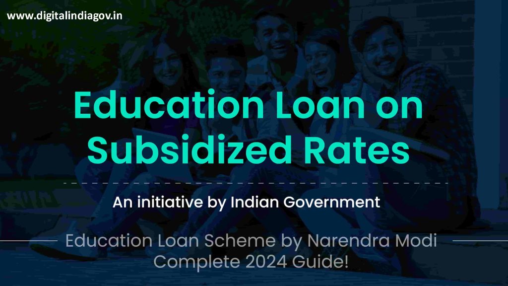 Education Loan Scheme by Narendra Modi Details