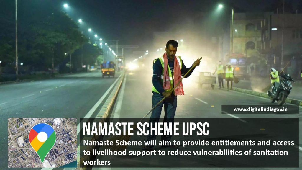 NAMASTE Scheme UPSC Role