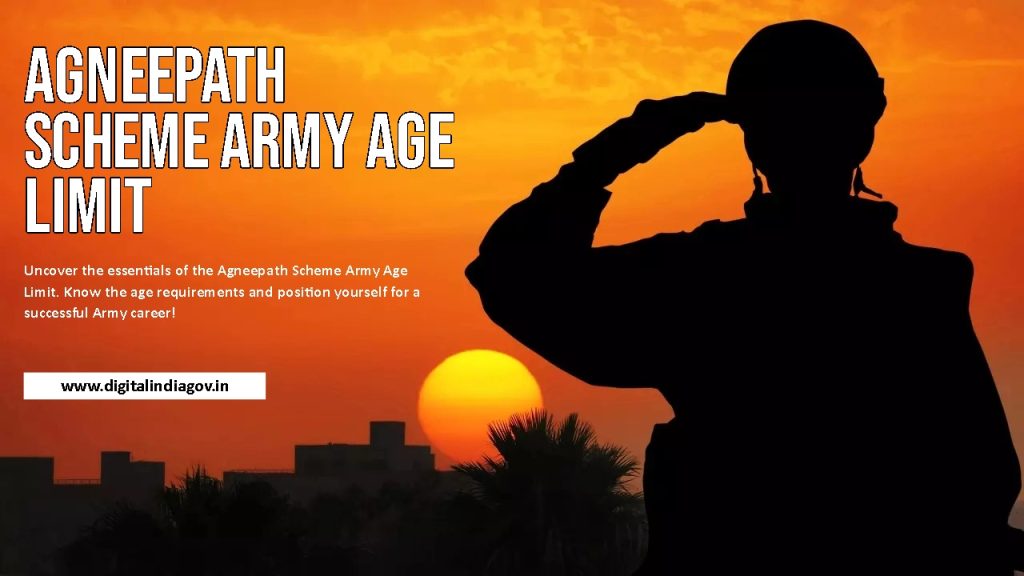 Agneepath Scheme Army Age Limit and Features