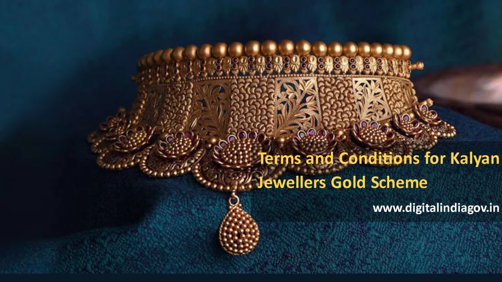 Kalyan Jewellers Online Scheme Payment Terms and Conditions