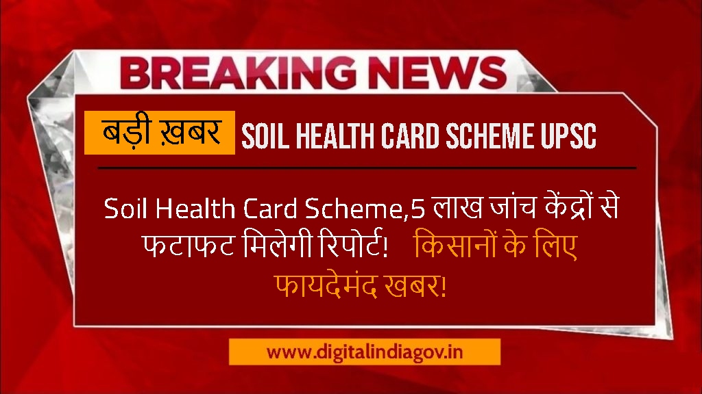 Soil Health Card Scheme Upsc