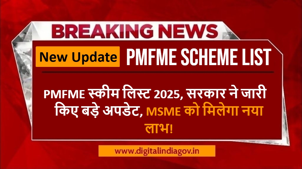 PMFME Scheme List